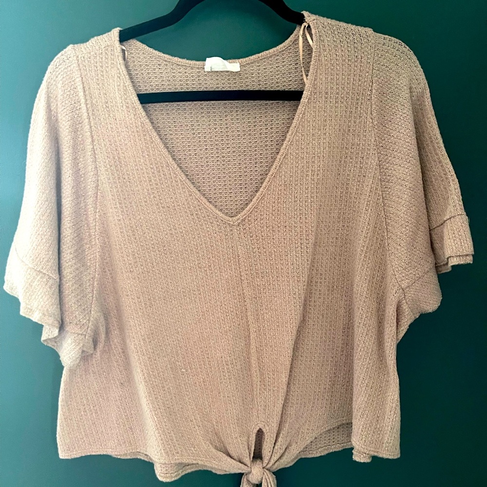 Cropped Cozy Top